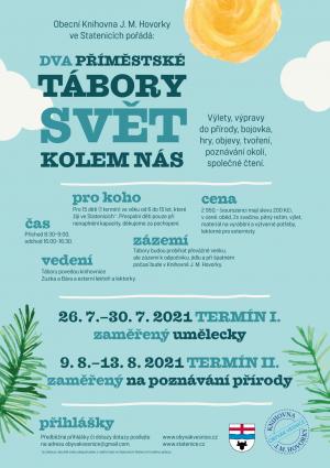 Volná místa na příměstských táborech. 1