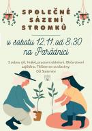 2. etapa komunitního sázení stromů ve Štěpnici 1